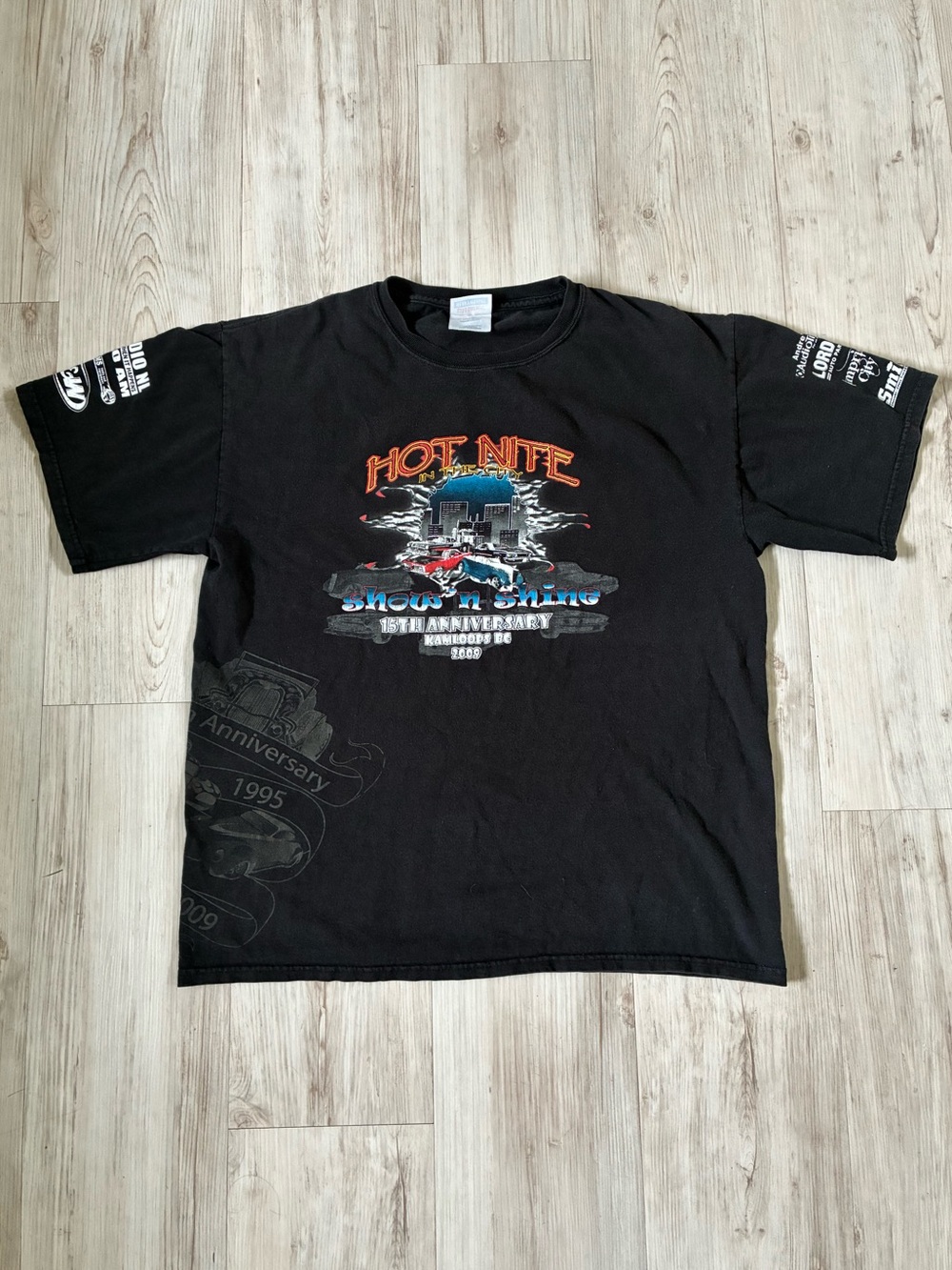 Vintage 2009 Hot Nite In The City Show’n Shine T-Shirt